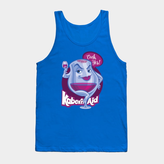 Kabern-Aid Tank Top by majanation